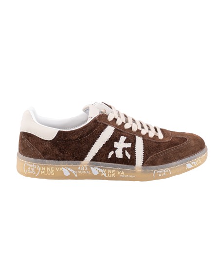 Shop PREMIATA  Scarpe: Premiata Sneakers "Bonnie 7341".
Look e comfort Bonnie, sono un'icona di streetstyle. 
Questa versione con tomaia traforata e suede resta fedele al design Istrice.
Altezza Suola 2,5 cm.
Composizione: Suola: 80% RUBBER 20% EVA; UPPER: 85% CALF LEATHER 15% PA; LINING: 86% GOAT LEATHER 14% PU.
Made in Italy.. BONNIE-7341